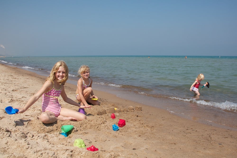 Lakes View Beach at Indiana Dunes