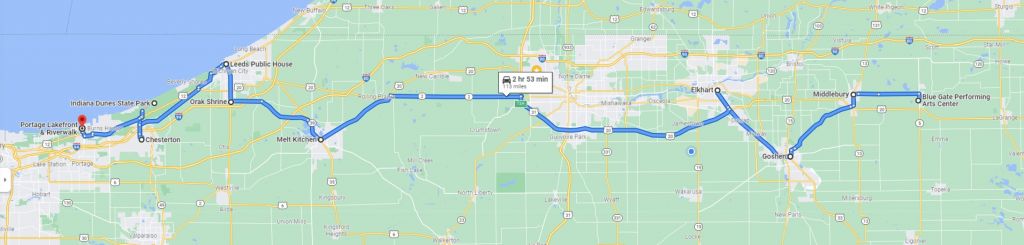 Map of Valentine's Day Ideas