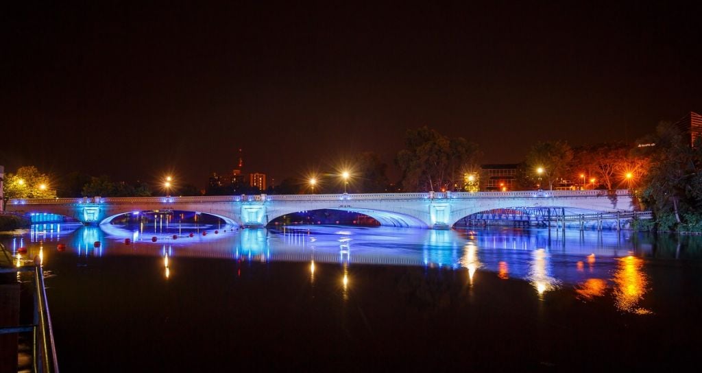 South Bend River Lights