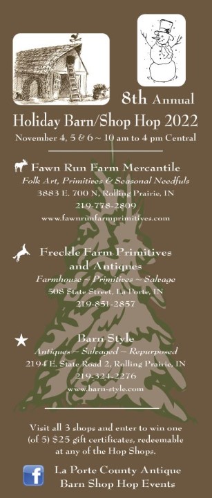 8th Annual Holiday Barn Shop Hop 1
