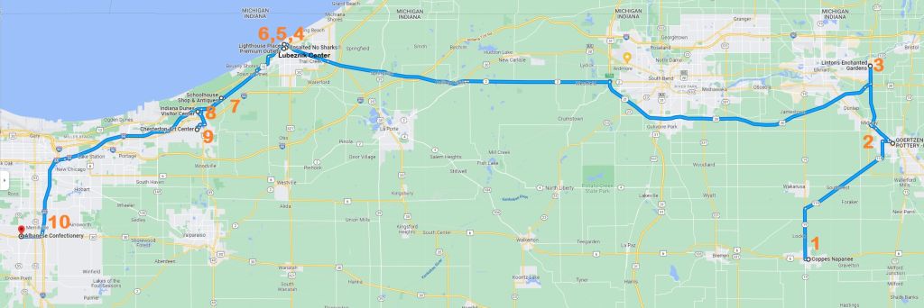 Map for Must Grab Gifts