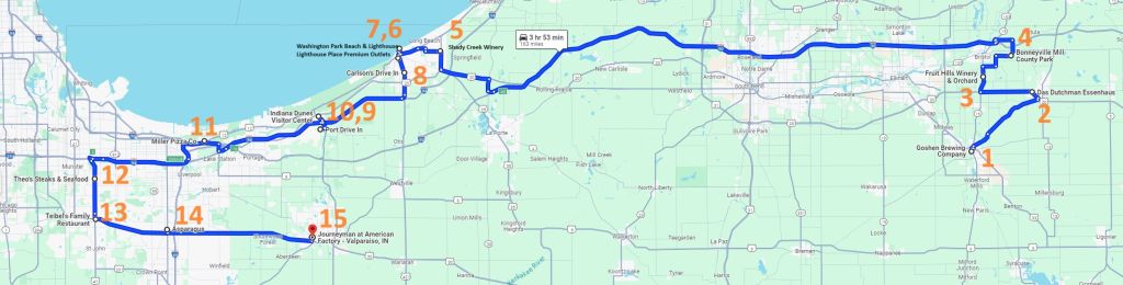 Map for Local Favorites