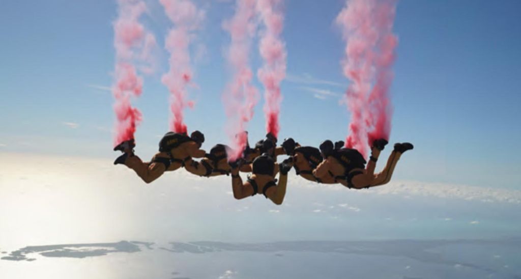 Gary Air Show - Aerial Acts on the South Shore of Lake Michigan