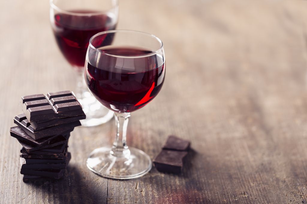 Wine Paired with Chocolate