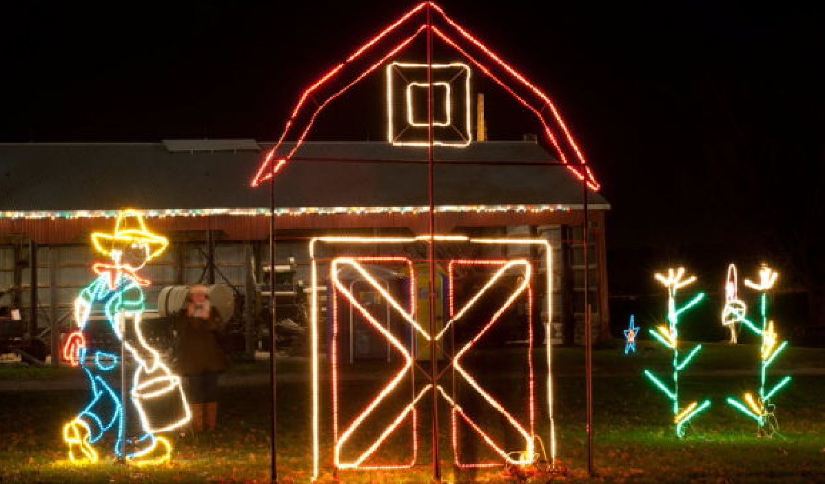 WINTER LIGHTS DRIVE THROUGH SUNSET HILL FARM NITDC