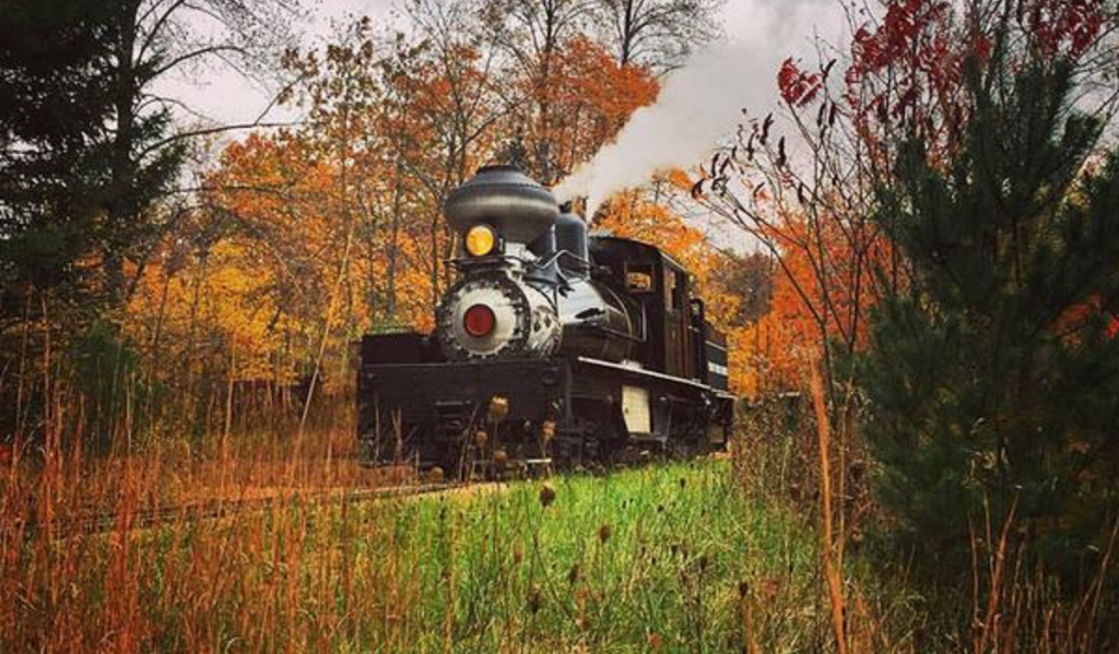 Hesston Steam Museum Halloween Ghost Train