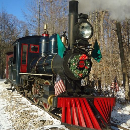 Santa’s Candy Cane Express @ Hesston Steam Museum