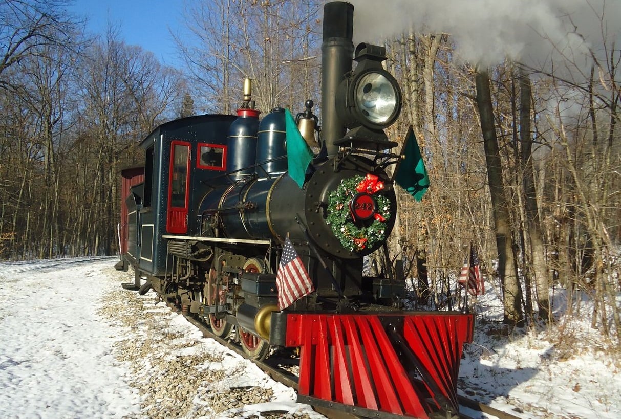 Santa’s Candy Cane Express Hesston Steam Museum NITDC