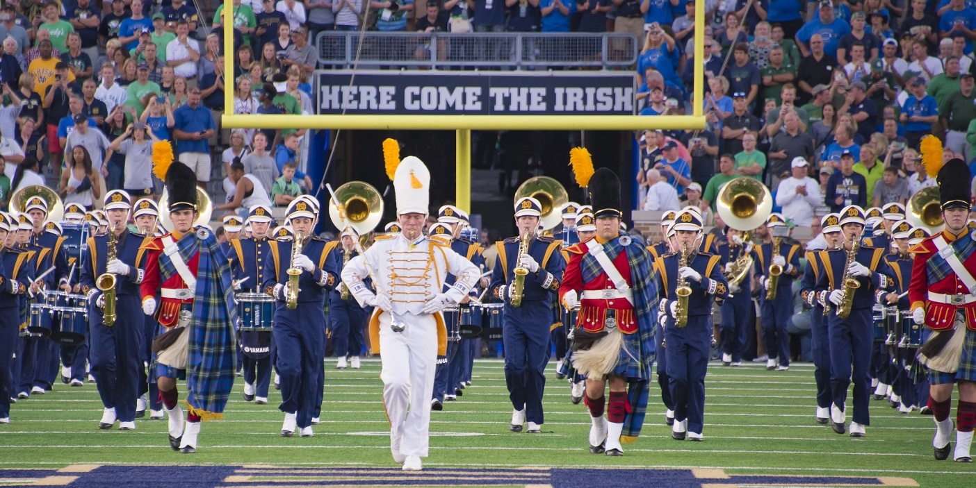 Game Day Notre Dame Fighting Irish Football NITDC