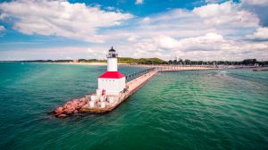 Lighthouse at Michigan City