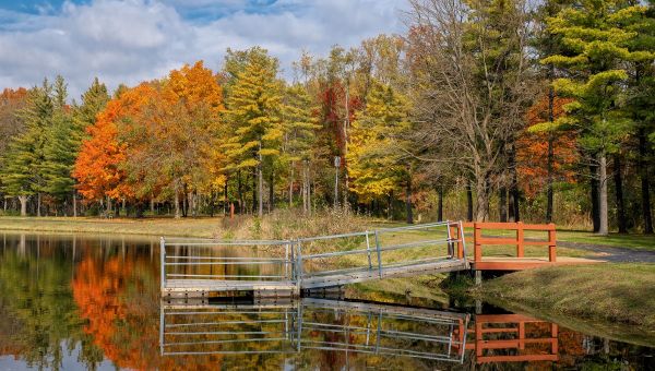 Fall Color Spots in Indiana's Cool North