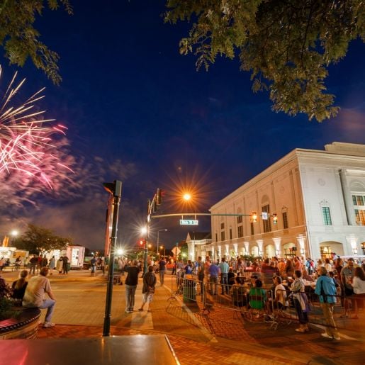 Fireworks in Indiana's Cool North