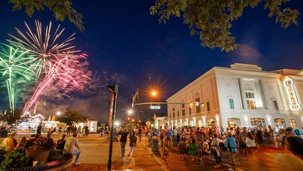 Fireworks in Indiana's Cool North