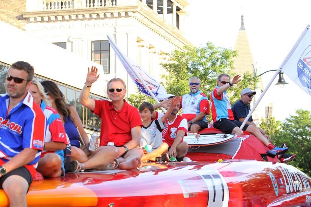 Great Lakes Grand Prix Boat Parade