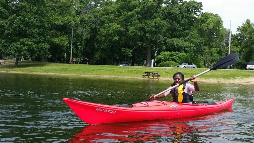 Kayaking Stone Lake