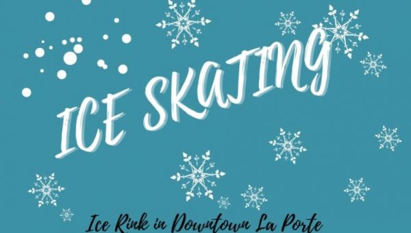 Ice Skating in Downtown LaPorte
