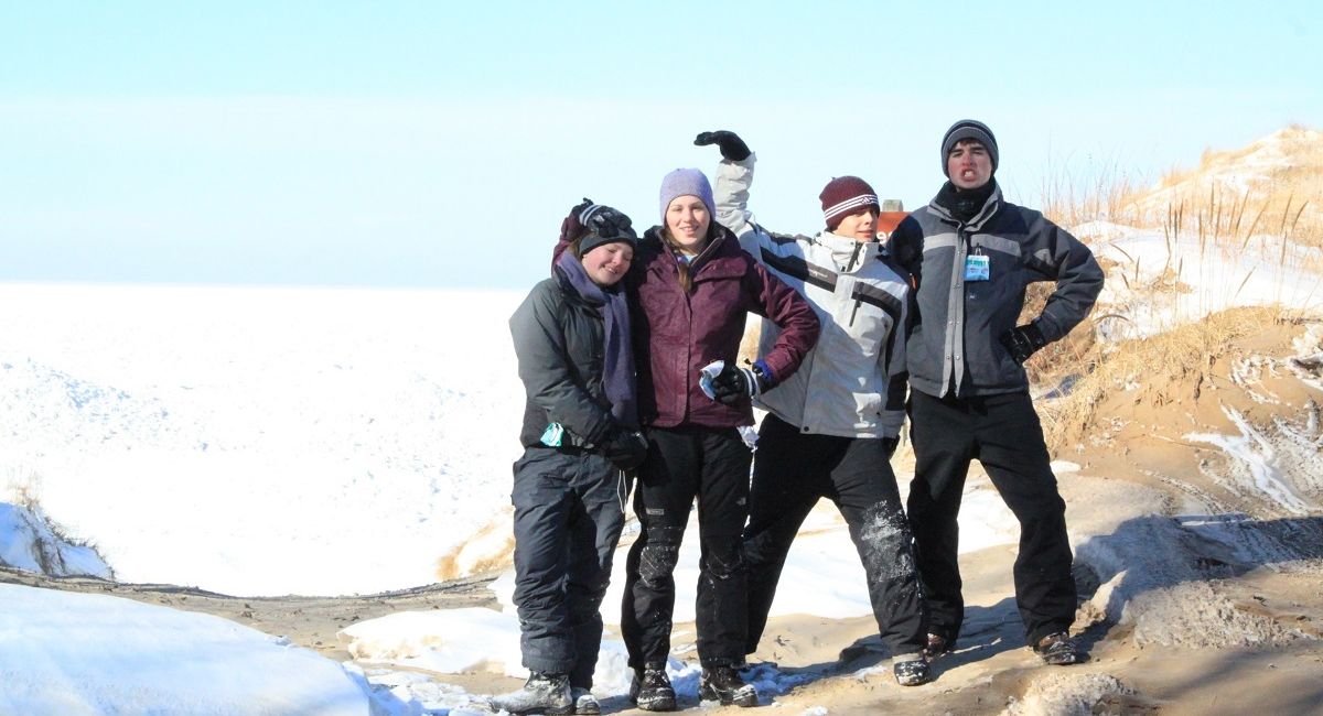 Winter Activity in the Dunes