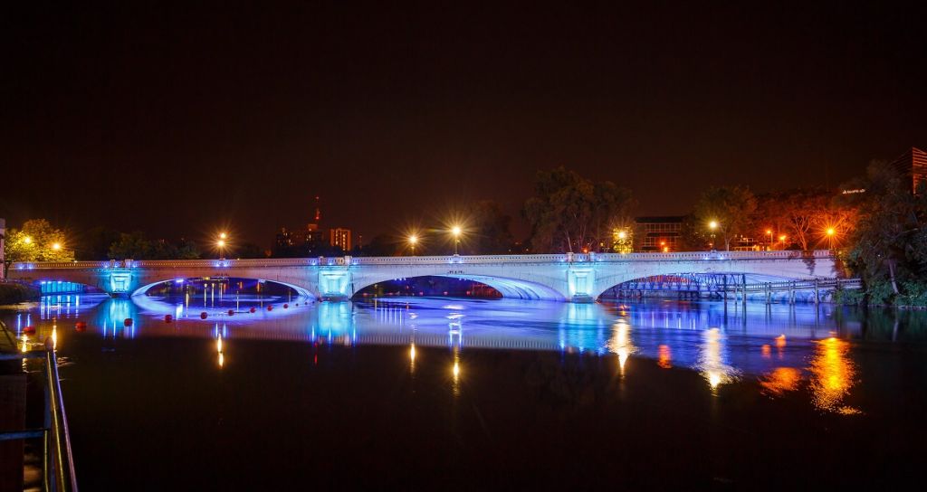 South Bend River Lights