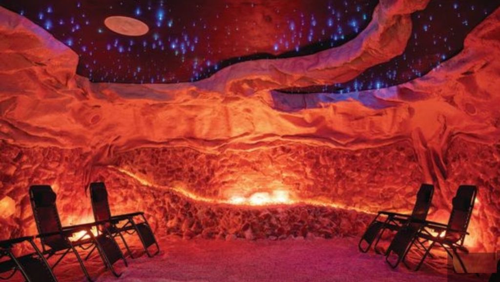 Evexia Salt Cave for Dry Salt Therapy