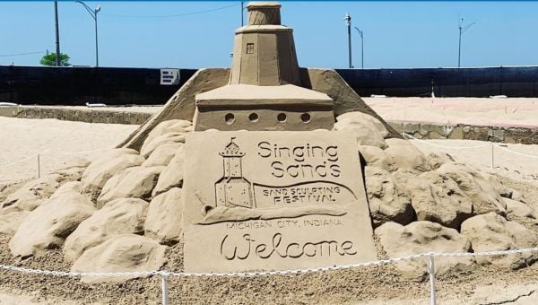 Singing Sands Sand Sculpting Festival 1