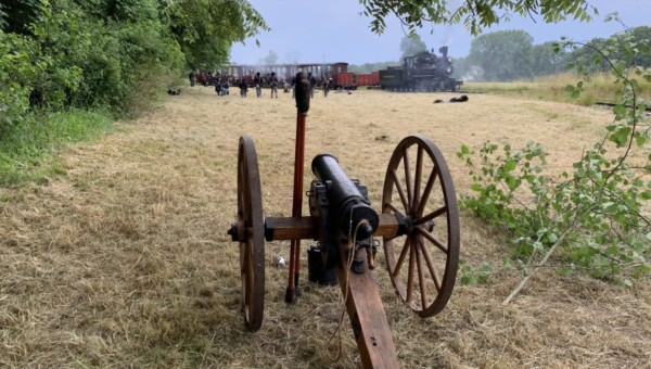 Civil War Train Raids at Hesston Steam Museum