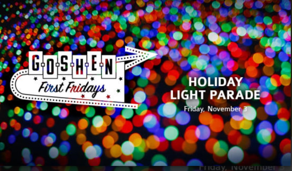 Goshen First Fridays Holiday Light Parade NITDC