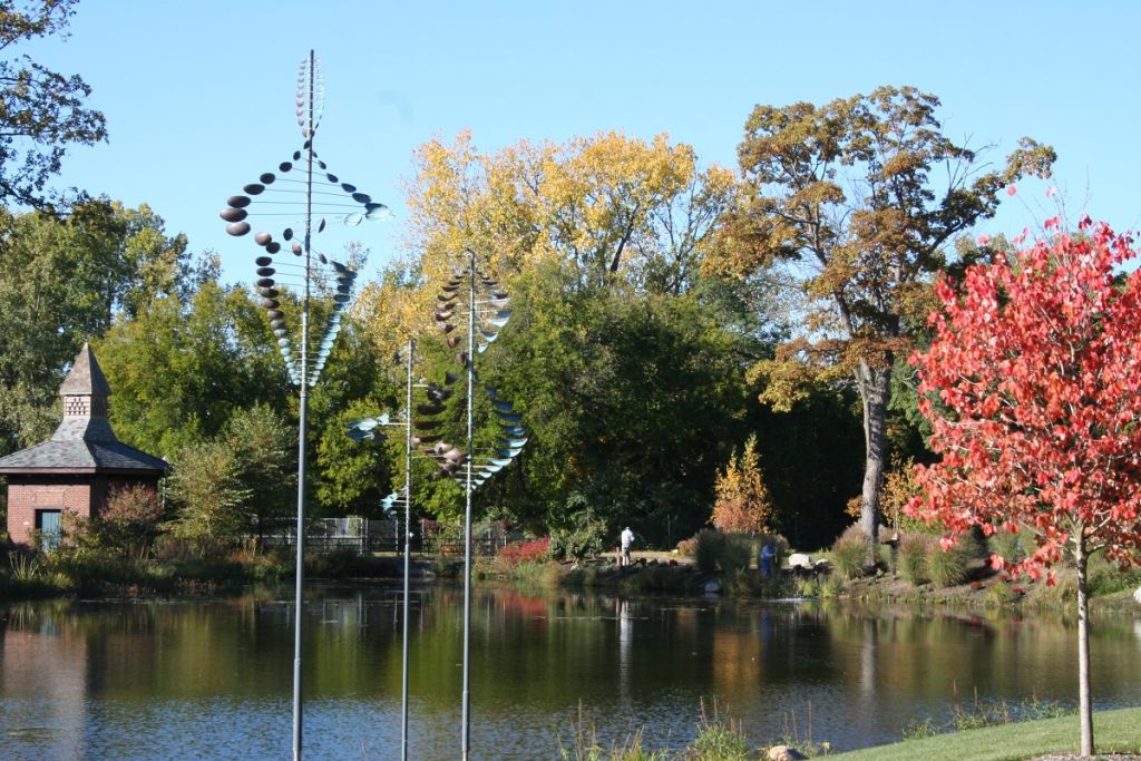 Wellfield Botanic Gardens in Fall Glory 1