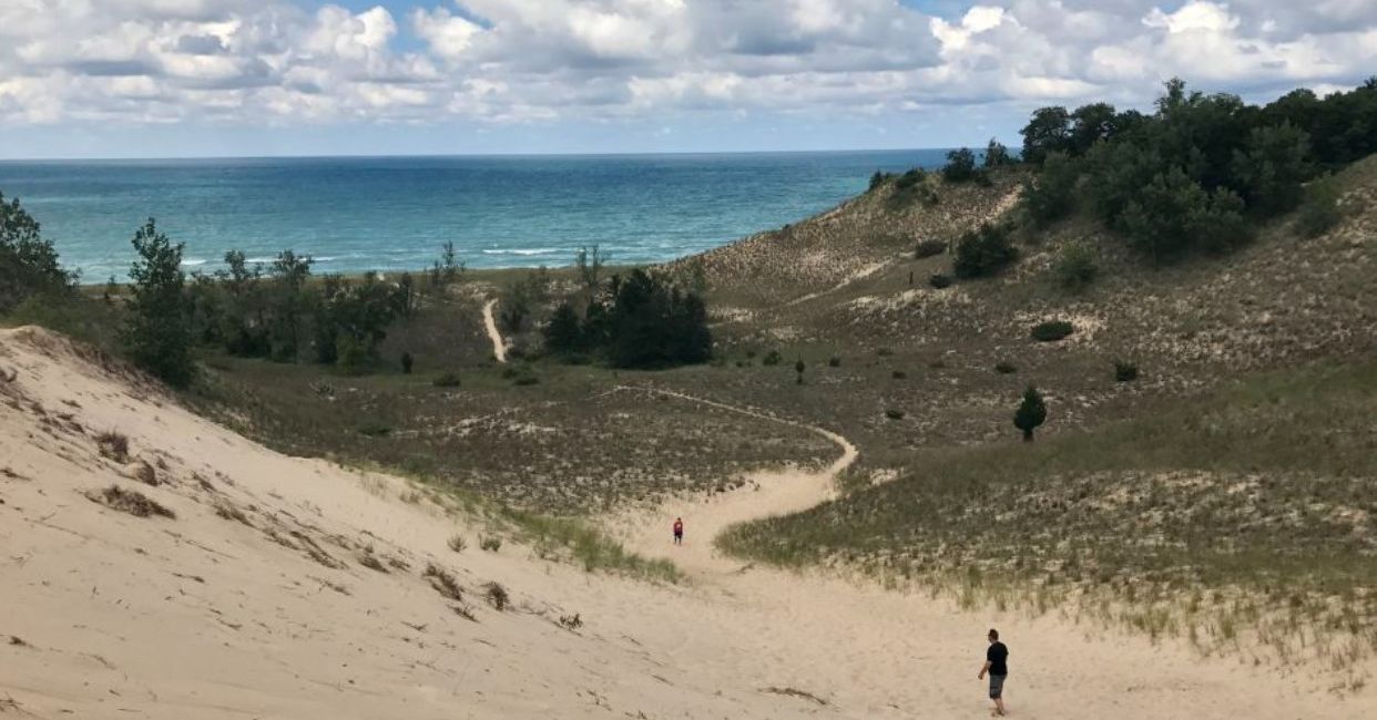 Trail 9 at Indiana Dunes State Park