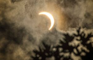 Eclipse Watch Party on the Irish Green